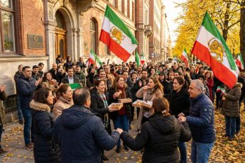 Iranier i Sverige firade efter ayatollans död