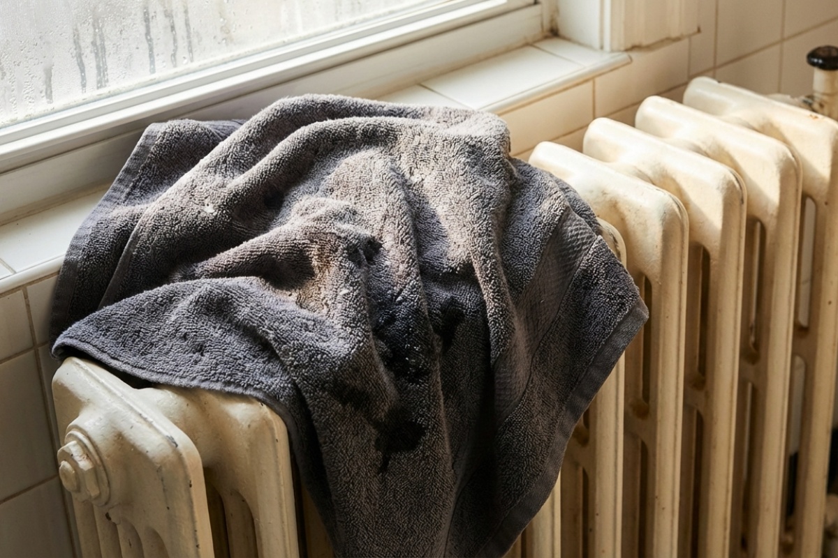 Var i badrummet ska man hänga handdukar? Detta är den sämsta platsen – image 1