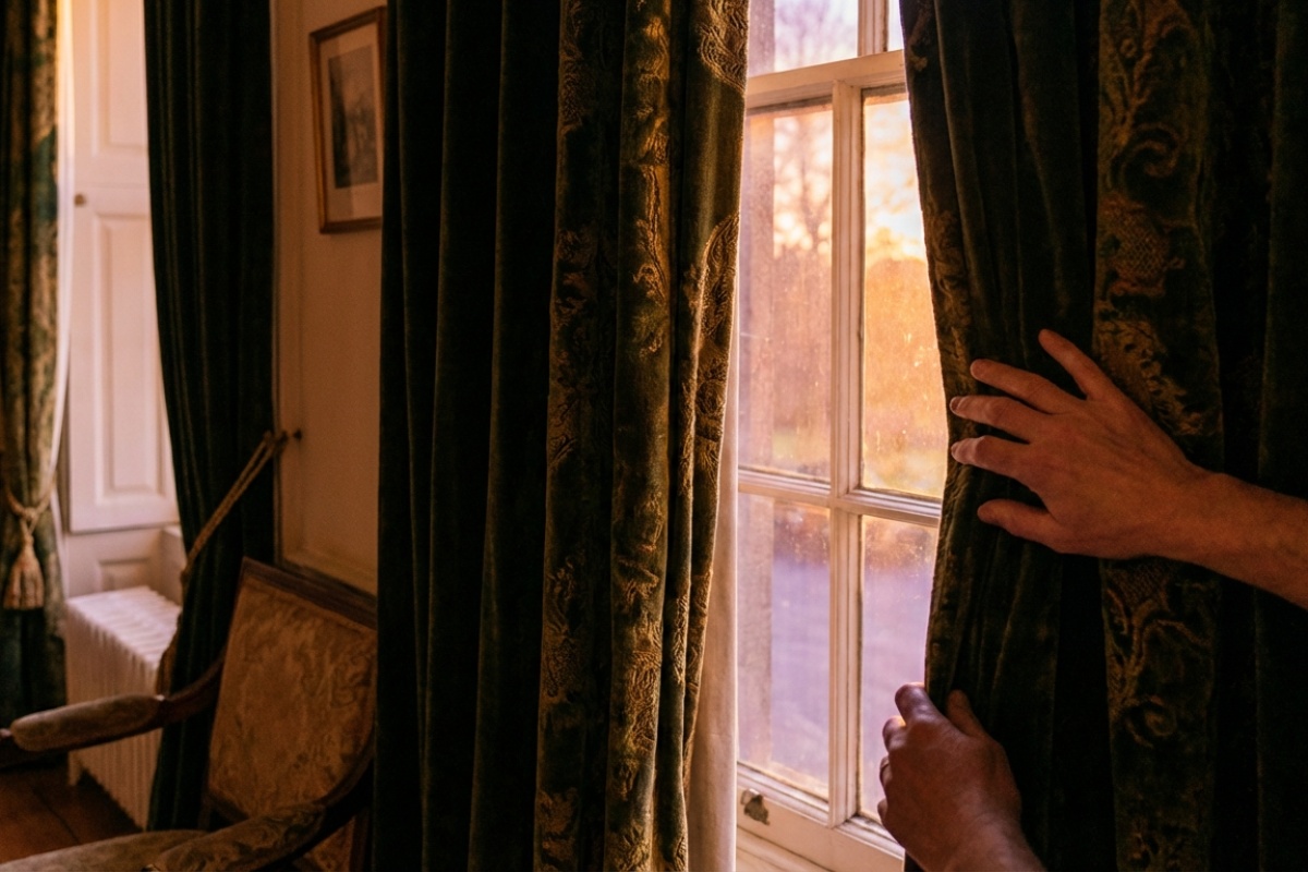 Varför det rekommenderas att dra för gardinerna klockan 19.45 från och med mitten av mars – image 1
